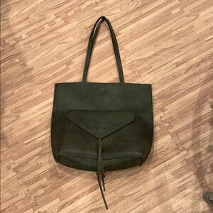 Olive Green Tote Bag